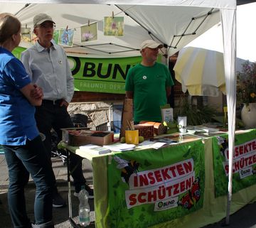 BUND-Infostand beim Bergfest