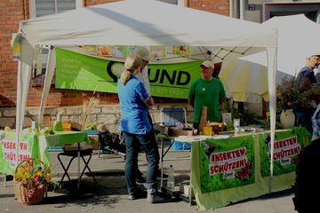 BUND-Infostand beim Bergfest