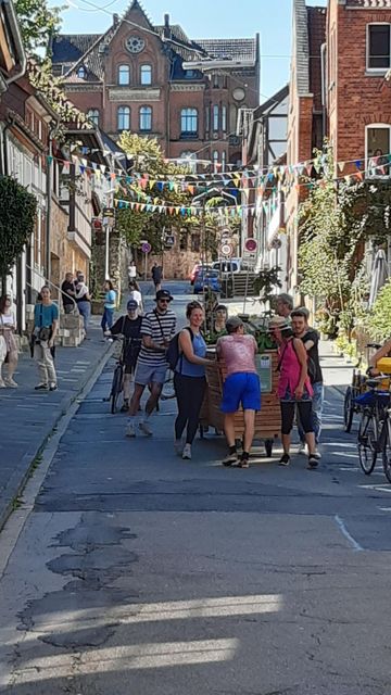 Umzug der Wanderbaumallee am 16.9.2023